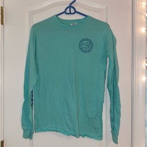 teal women’s puppie love shirt size small